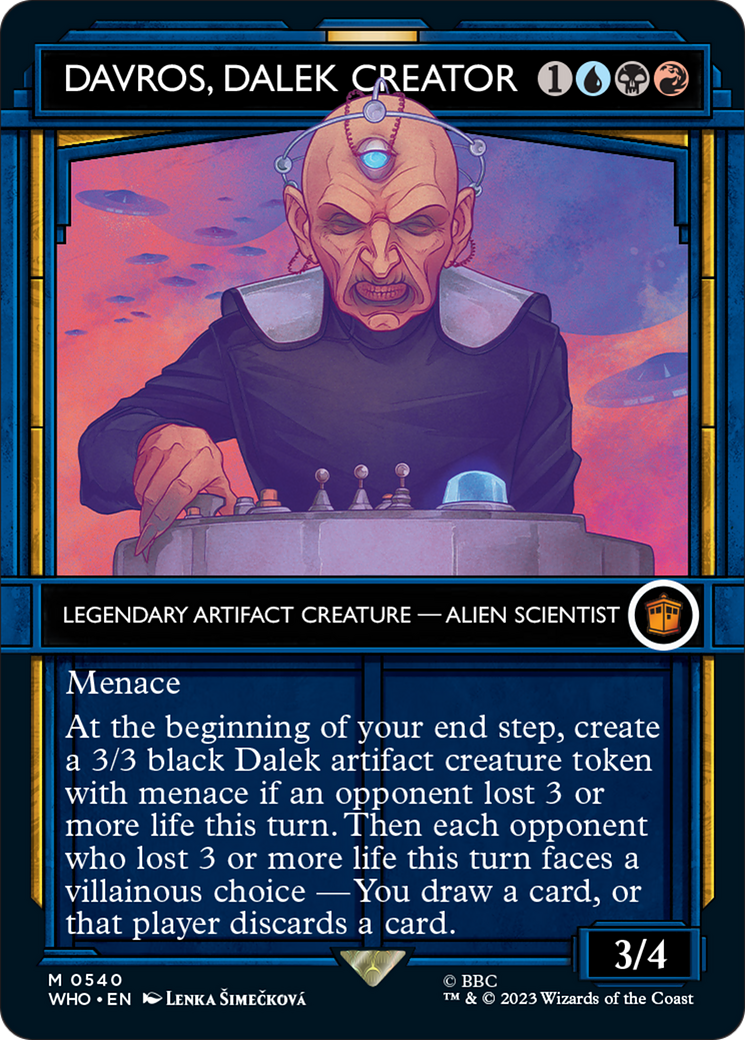 Davros, Dalek Creator (Showcase) [Doctor Who] [Foil]
