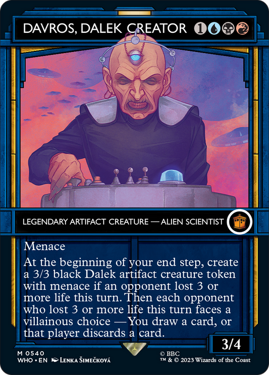 Davros, Dalek Creator (Showcase) [Doctor Who] [Foil]