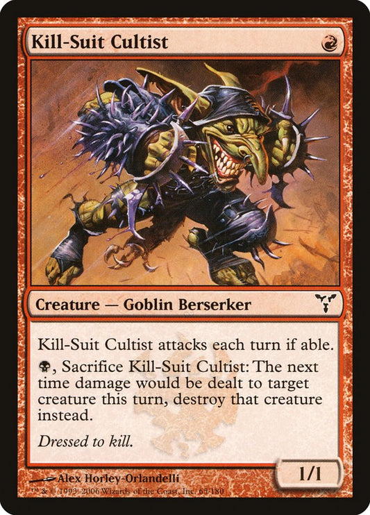 Kill-Suit Cultist [Dissension] [Foil]