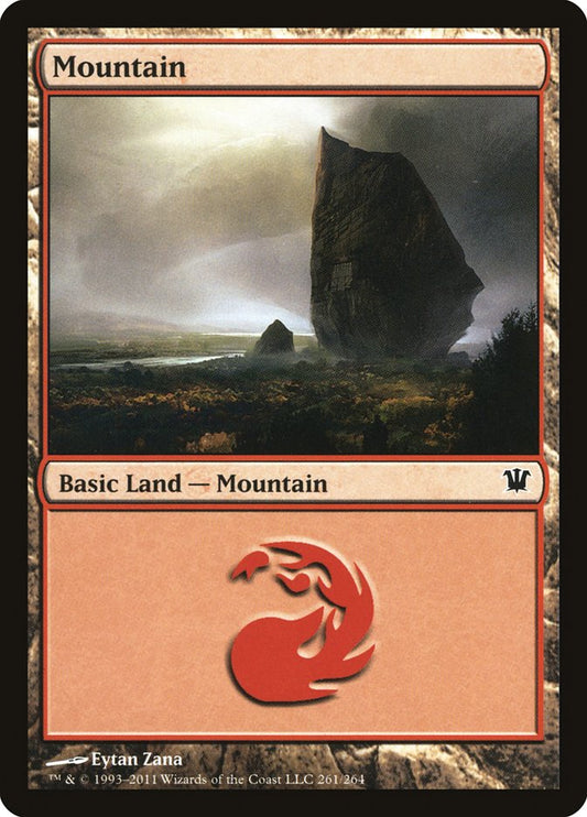 Mountain (261) [Innistrad] [Foil]