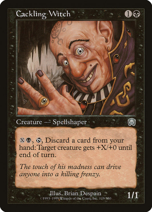 Cackling Witch [Mercadian Masques] [Foil]