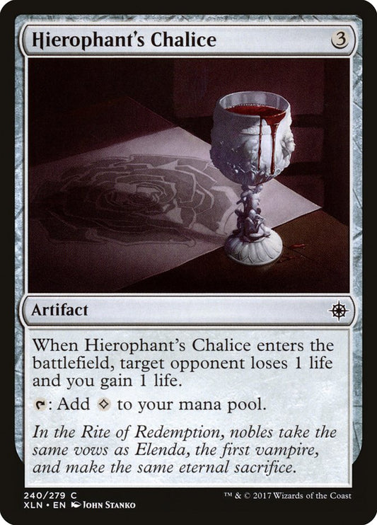 Hierophant's Chalice [Ixalan] [Foil]