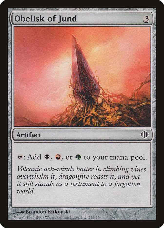 Obelisk of Jund [Shards of Alara] [Foil]