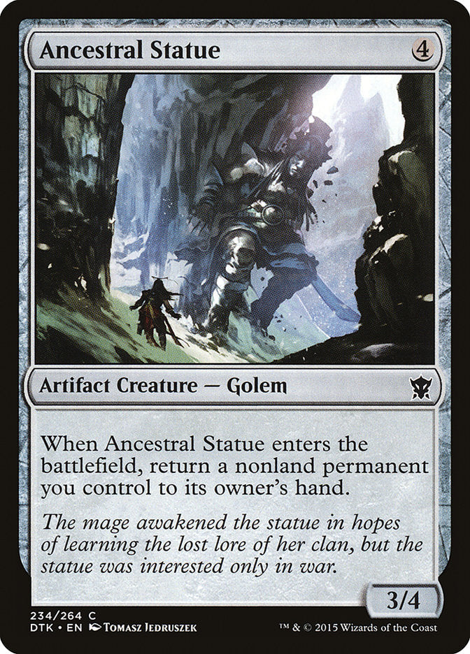 Ancestral Statue [Dragons of Tarkir] [Foil]