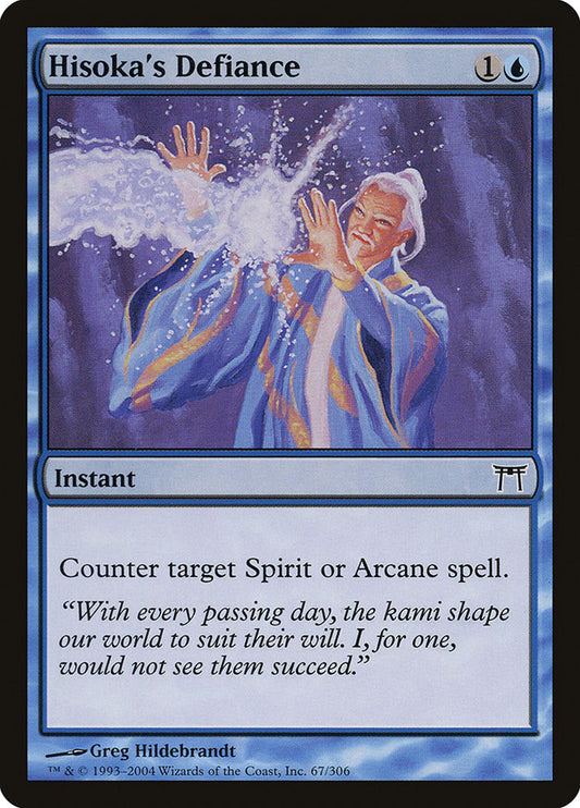 Hisoka's Defiance [Champions of Kamigawa] [Foil]