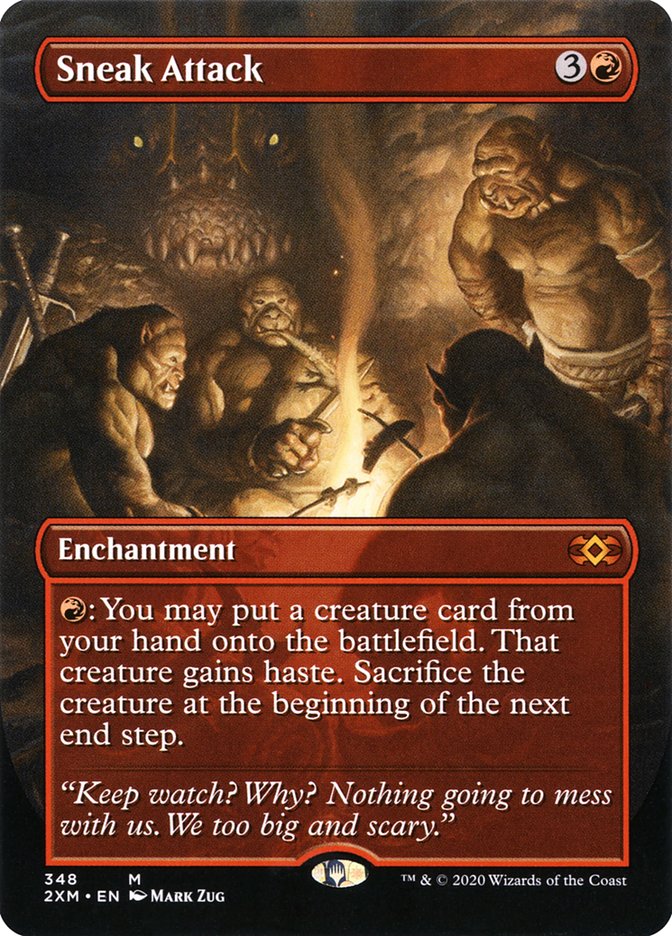 Sneak Attack (Toppers) [Double Masters] [Foil]