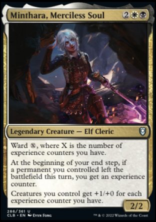 Minthara, Merciless Soul [Commander Legends: Battle for Baldur's Gate] [Foil]
