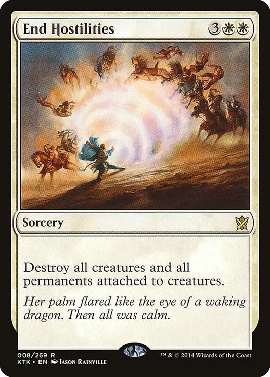 End Hostilities [Khans of Tarkir] [Foil]