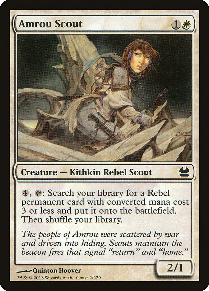 Amrou Scout [Modern Masters] [Foil]