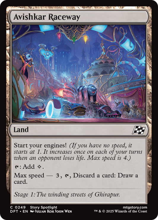 Avishkar Raceway [Aetherdrift] [Foil]