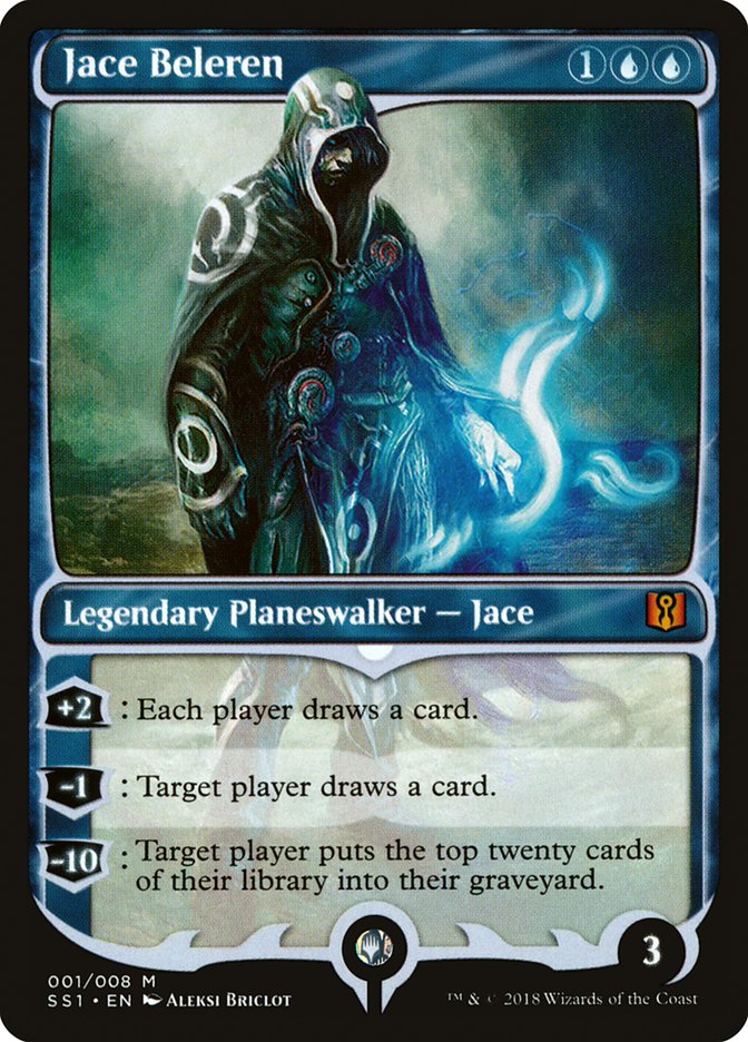 Jace Beleren [Signature Spellbook: Jace] [Foil]