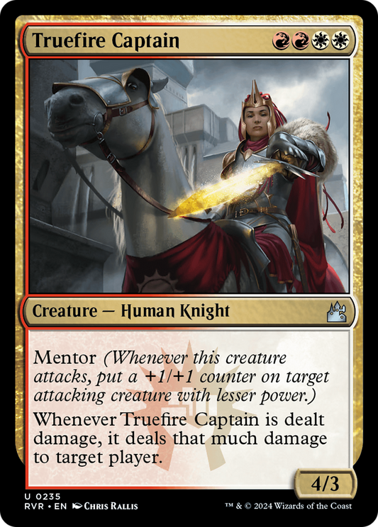 Truefire Captain [Ravnica Remastered] [Foil]