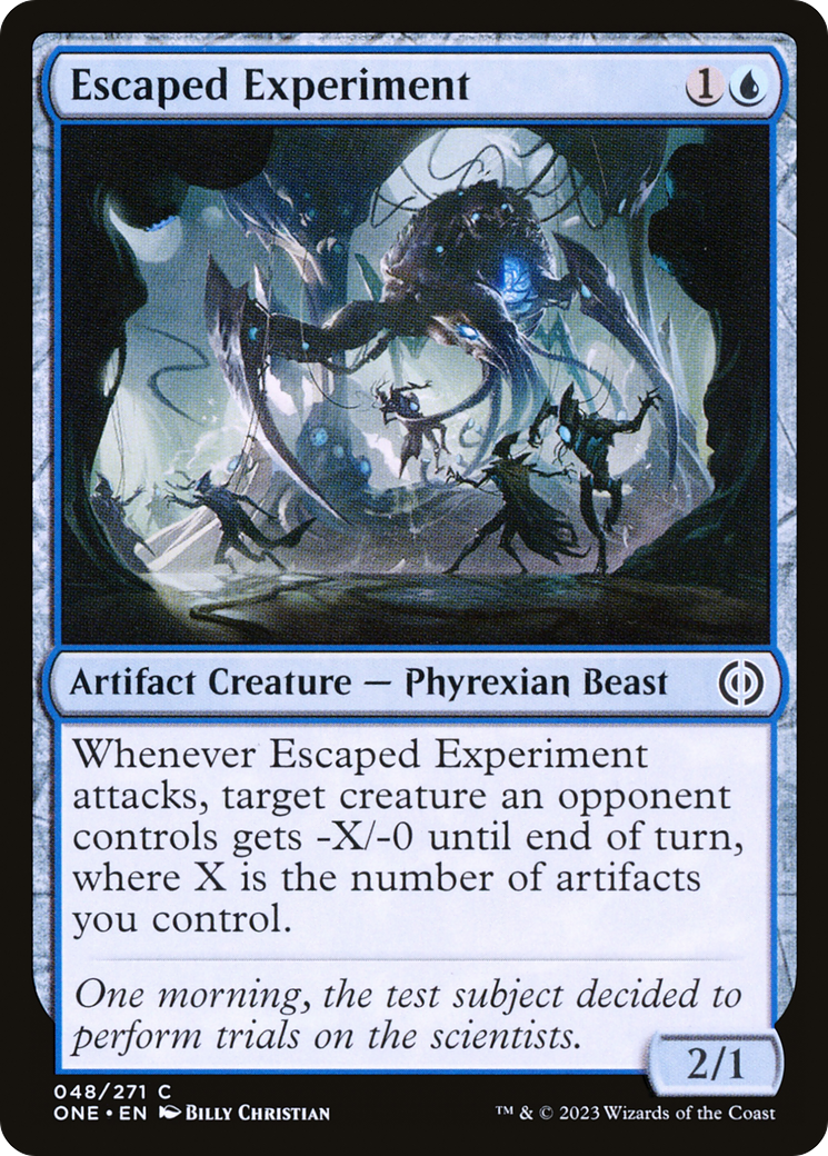 Escaped Experiment [Phyrexia: All Will Be One] [Foil]