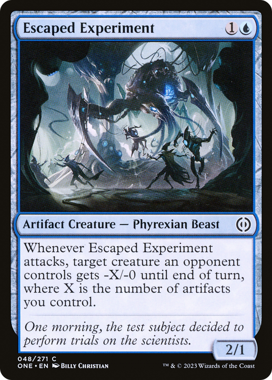Escaped Experiment [Phyrexia: All Will Be One] [Foil]