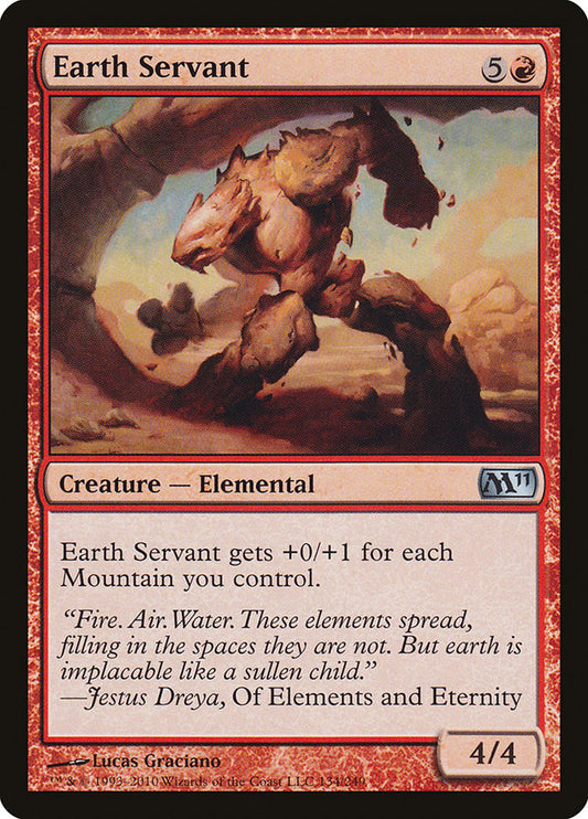 Earth Servant [Core Set 2011] [Foil]