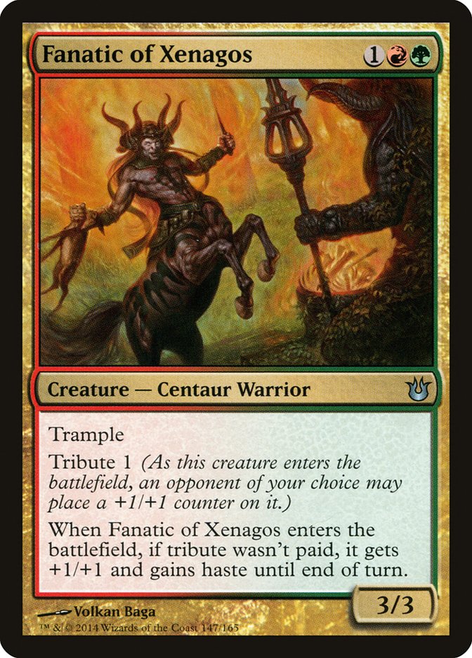 Fanatic of Xenagos [Born of the Gods] [Foil]