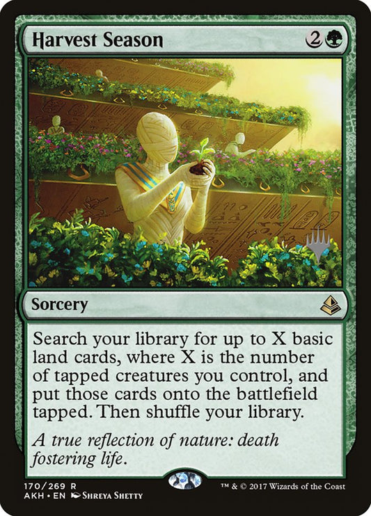 Harvest Season (Promo Pack) [Amonkhet Promos] [Foil]