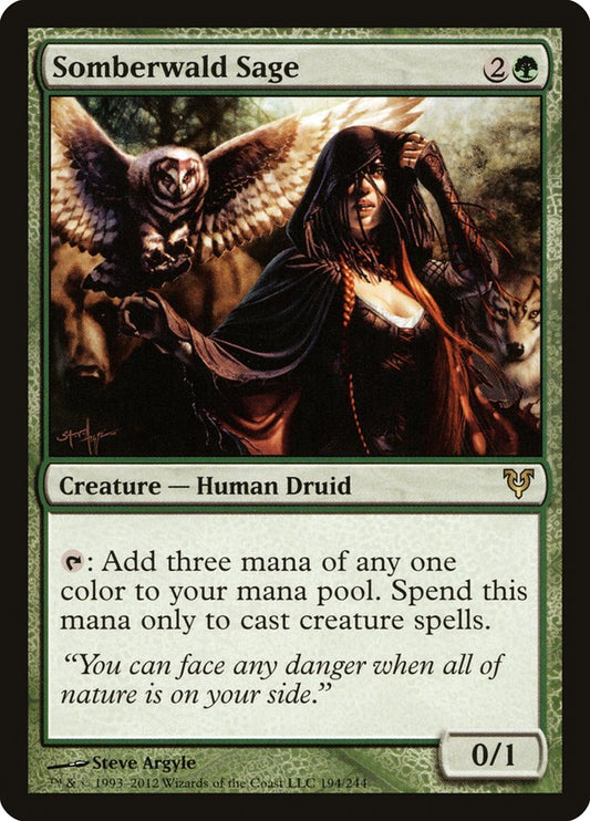 Somberwald Sage [Avacyn Restored] [Foil]