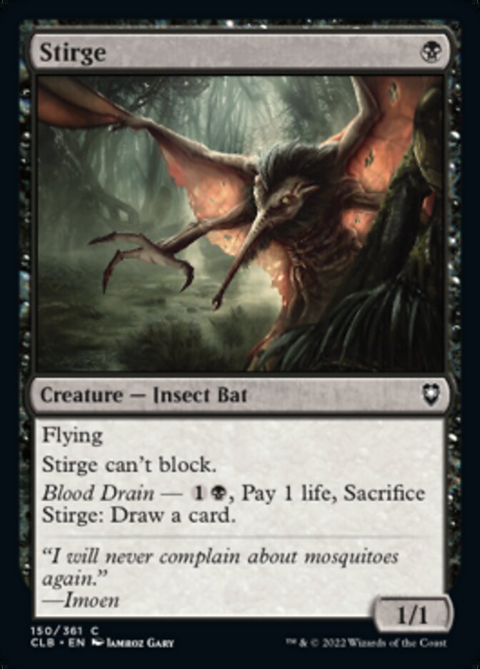 Stirge [Commander Legends: Battle for Baldur's Gate] [Foil]