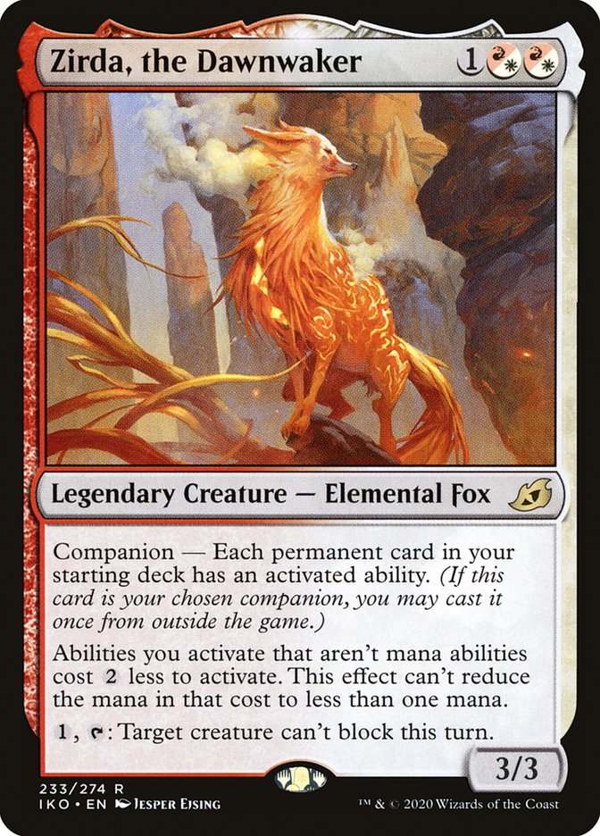 Zirda, the Dawnwaker [Ikoria: Lair of Behemoths] [Foil]