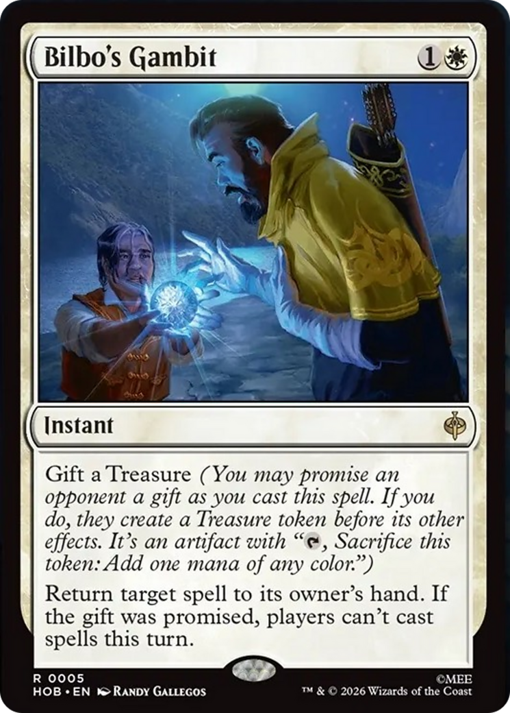 Bilbo's Gambit [The Hobbit]