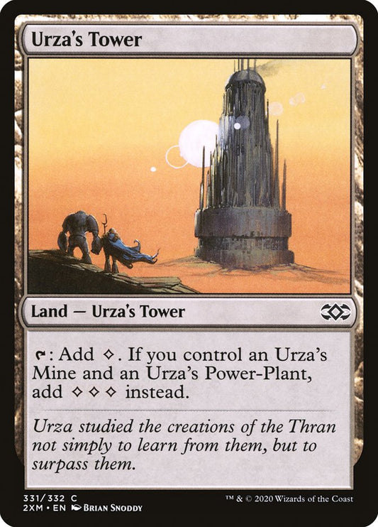 Urza's Tower [Double Masters] [Foil]