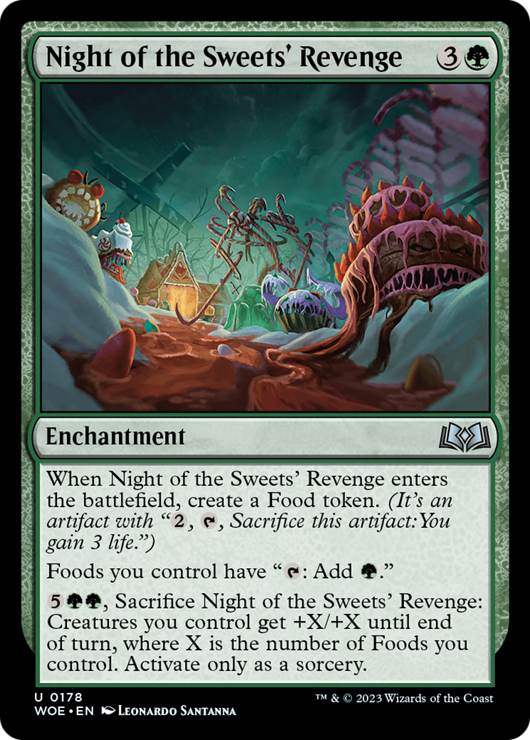 Night of the Sweets' Revenge [Wilds of Eldraine] [Foil]