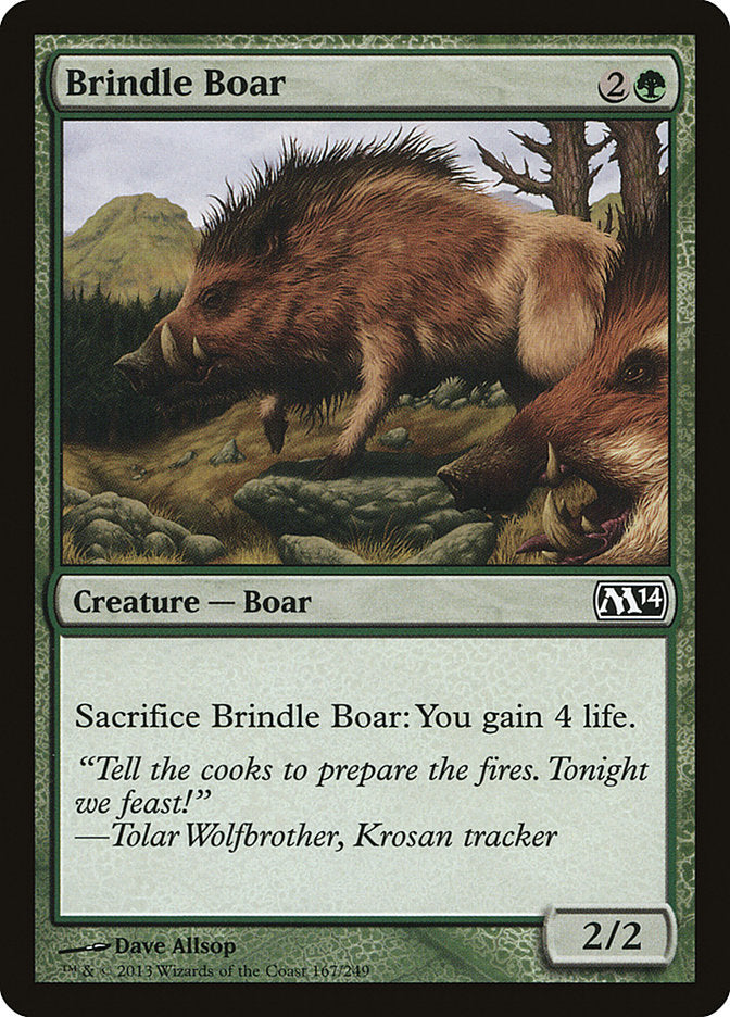Brindle Boar [Core Set 2014]