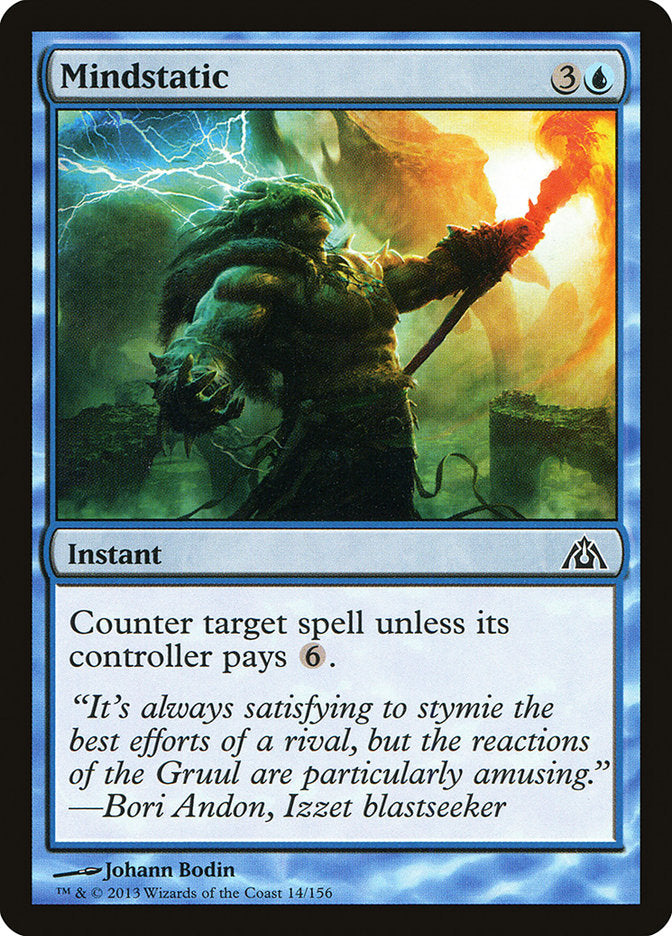 Mindstatic [Dragon's Maze] [Foil]