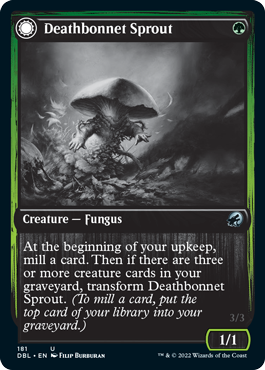 Deathbonnet Sprout // Deathbonnet Hulk [Innistrad: Double Feature] [Foil]