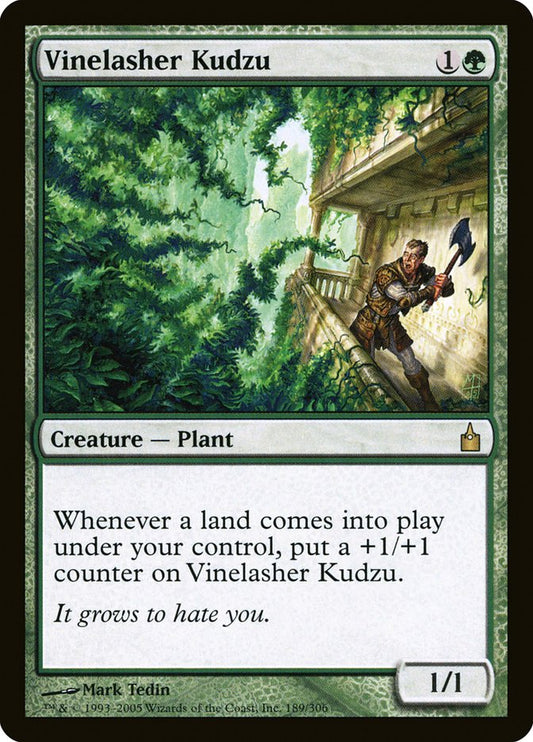 Vinelasher Kudzu [Ravnica: City of Guilds] [Foil]