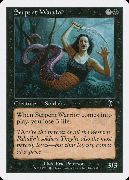Serpent Warrior [Seventh Edition] [Foil]