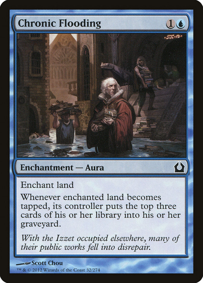 Chronic Flooding [Return to Ravnica] [Foil]