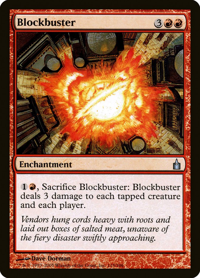 Blockbuster [Ravnica: City of Guilds] [Foil]