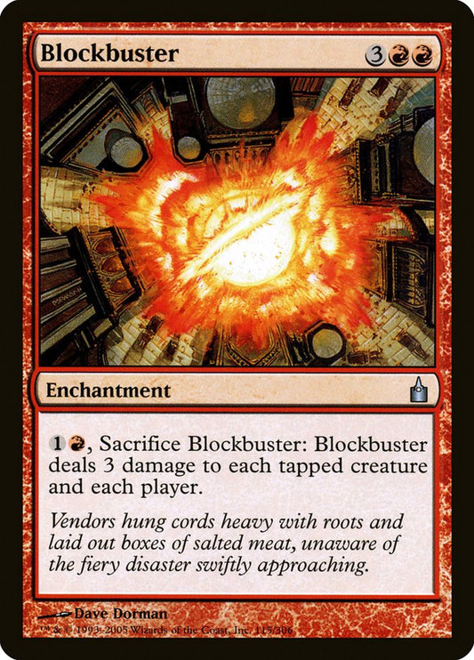 Blockbuster [Ravnica: City of Guilds] [Foil]