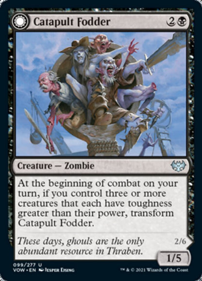 Catapult Fodder // Catapult Captain [Innistrad: Crimson Vow] [Foil]
