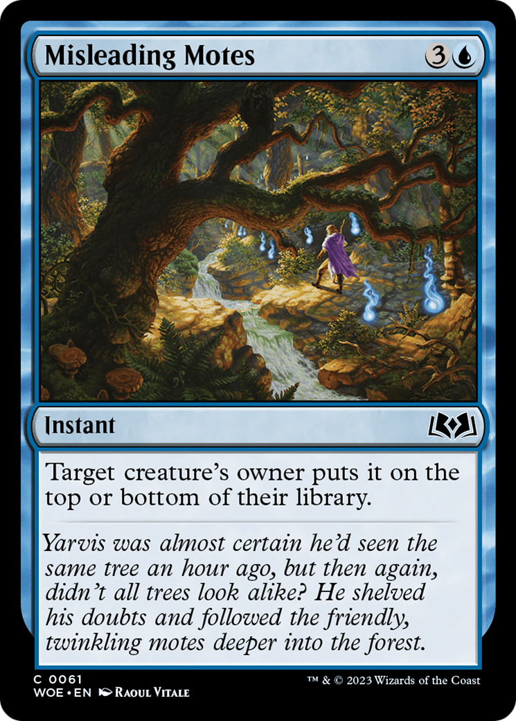 Misleading Motes [Wilds of Eldraine] [Foil]
