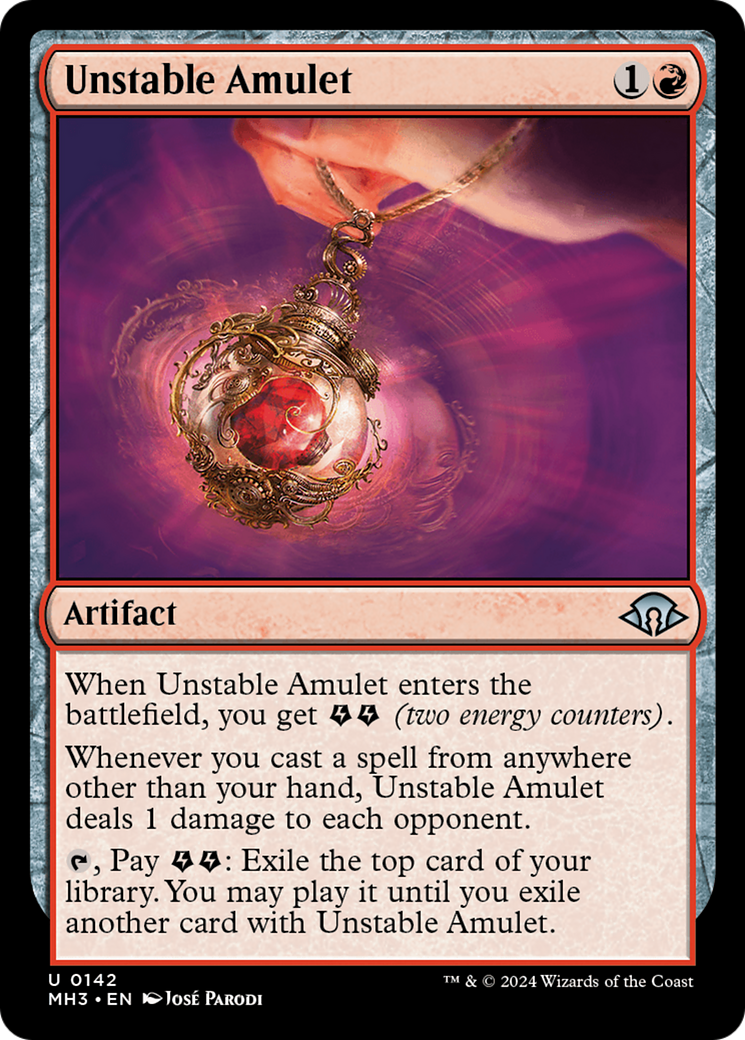 Unstable Amulet [Modern Horizons 3] [Foil]