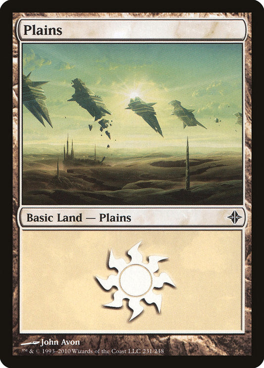 Plains (231) [Rise of the Eldrazi] [Foil]