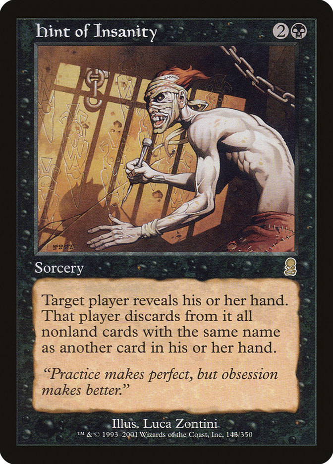 Hint of Insanity [Odyssey] [Foil]