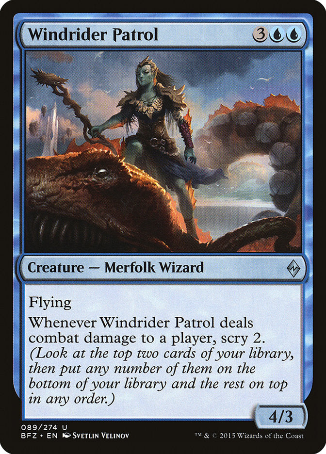 Windrider Patrol [Battle for Zendikar] [Foil]