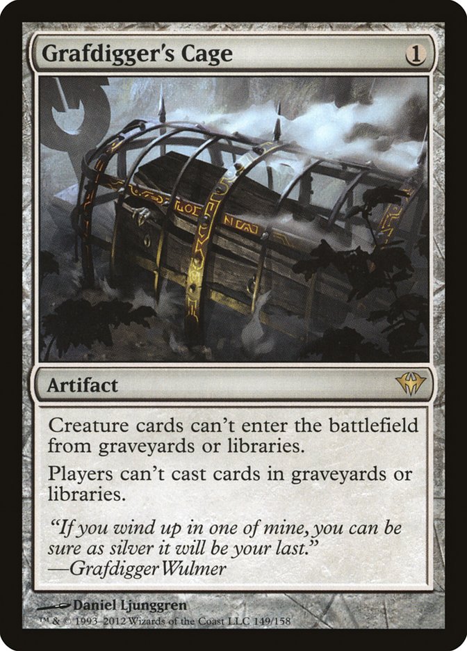 Grafdigger's Cage [Dark Ascension] [Foil]