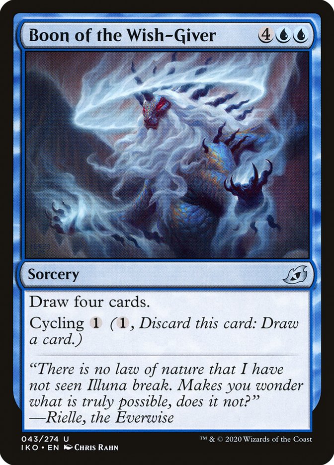 Boon of the Wish-Giver [Ikoria: Lair of Behemoths] [Foil]