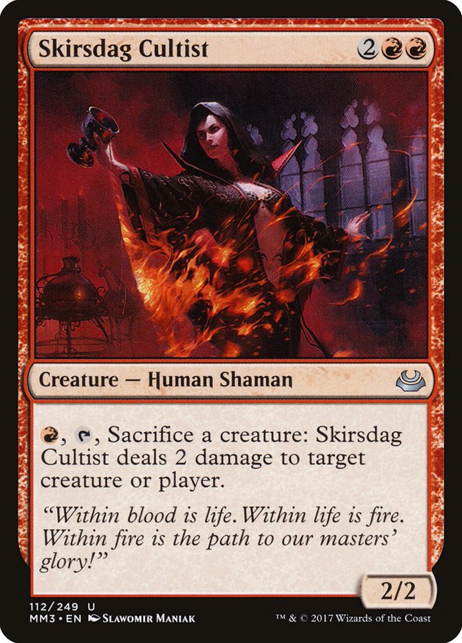 Skirsdag Cultist [Modern Masters 2017] [Foil]
