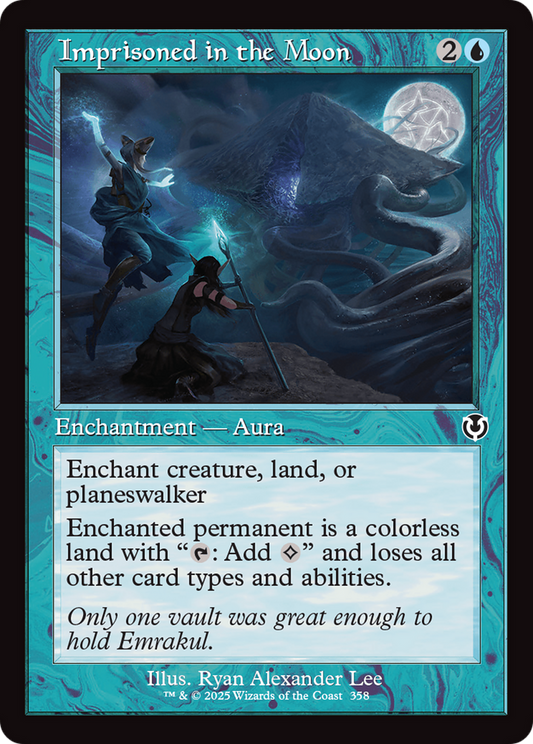 Imprisoned in the Moon (Retro Frame) [Innistrad Remastered] [Foil]