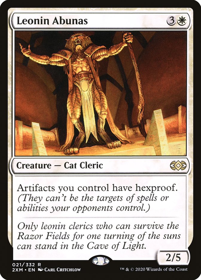 Leonin Abunas [Double Masters] [Foil]
