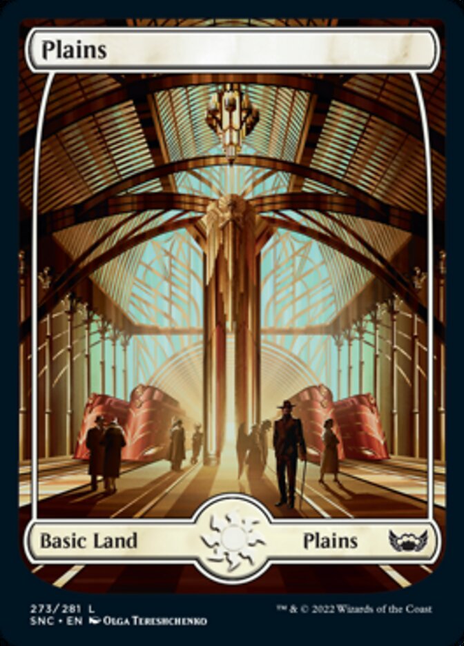 Plains (273) [Streets of New Capenna] [Foil]