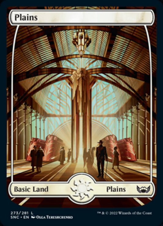 Plains (273) [Streets of New Capenna] [Foil]