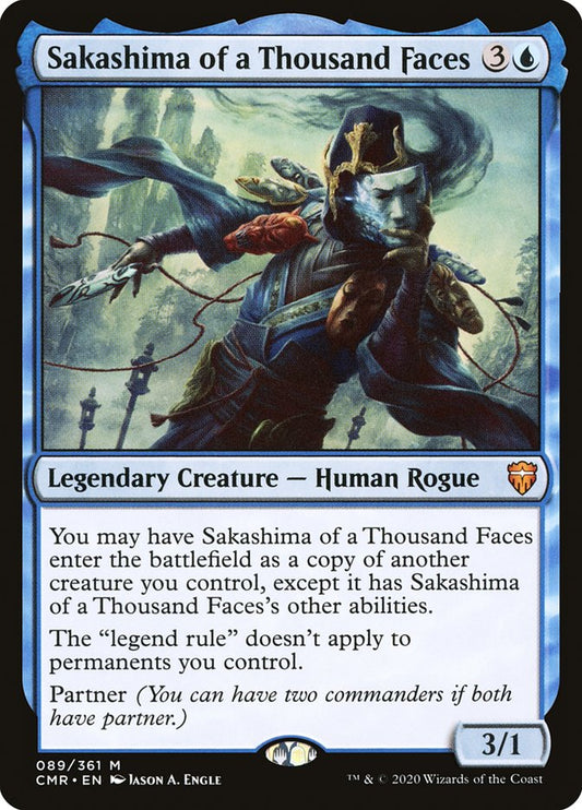 Sakashima of a Thousand Faces [Commander Legends] [Foil]