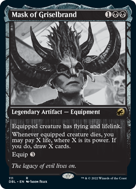 Mask of Griselbrand [Innistrad: Double Feature] [Foil]
